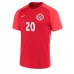 Canada Jonathan David #20 Voetbalkleding Thuisshirt WK 2022 Korte Mouwen